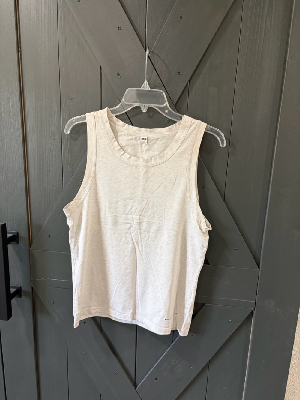 Alexander Wang x Uniqlo Men’s Small Crewneck Tank Top - Off-White